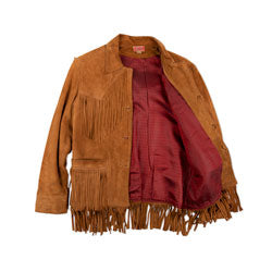
                  
                    Load image into Gallery viewer, 60&amp;#39;s Bar-Co SUEDE FRINGE JACKET
                  
                