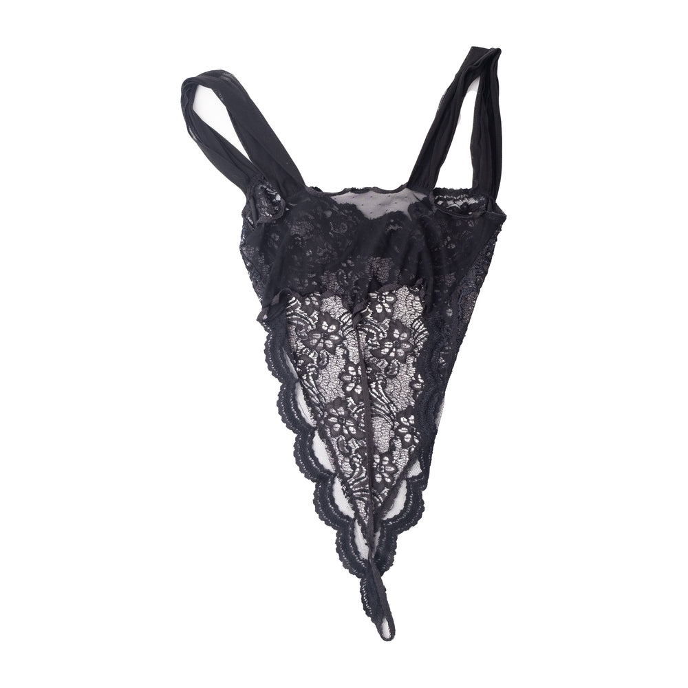 
                  
                    Load image into Gallery viewer, LACE THONG BODYSUIT
                  
                