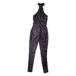 
                  
                    Load image into Gallery viewer, HIGH NECK SPARKLY JUMPSUIT
                  
                