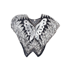 
                  
                    Load image into Gallery viewer, SEQUINED BUTTERFLY TOP
                  
                