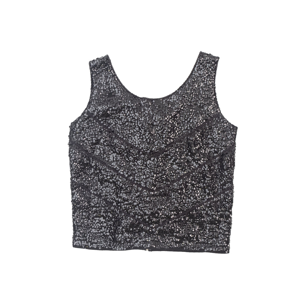 
                  
                    Load image into Gallery viewer, SEQUINED BEADED TANK TOP
                  
                