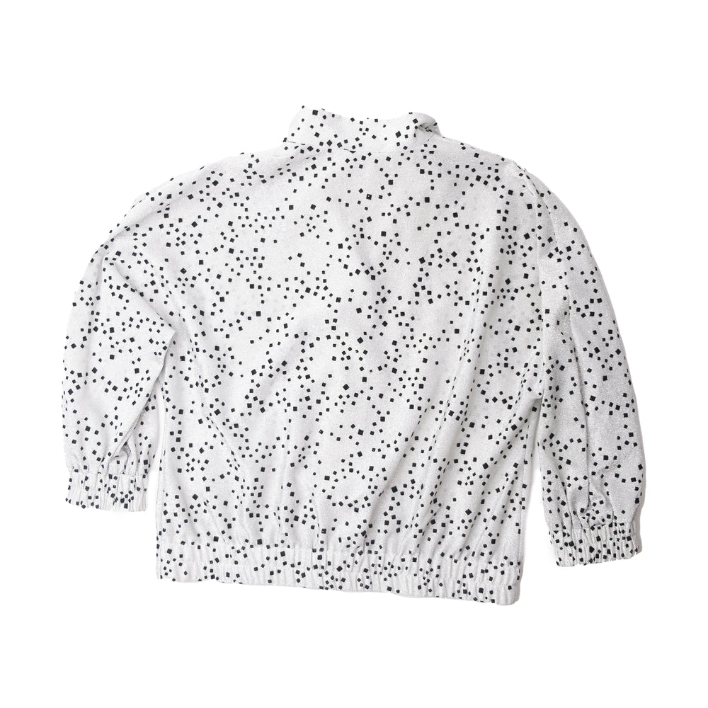 
                  
                    Load image into Gallery viewer, LONG SLEEVE SILVER BUTTON UP BLOUSE
                  
                