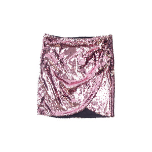 
                  
                    Load image into Gallery viewer, FLIP SEQUIN MINI SKIRT
                  
                