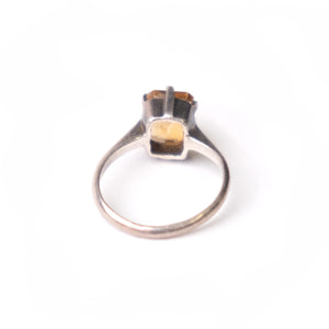 
                  
                    Load image into Gallery viewer, CITRINE SILVER RING
                  
                