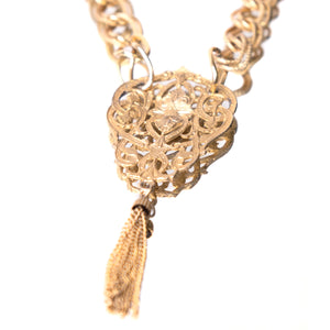 
                  
                    Load image into Gallery viewer, GOLD CURB CHAIN NECKLACE
                  
                