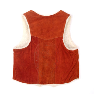 
                  
                    Load image into Gallery viewer, SUEDE SHERPA HORSESHOE VEST
                  
                