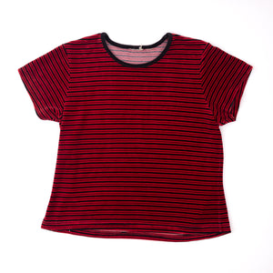 
                  
                    Load image into Gallery viewer, STRIPED TERRY CLOTH SHIRT
                  
                