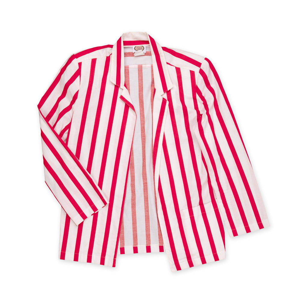
                  
                    Load image into Gallery viewer, STRIPED BLAZER
                  
                