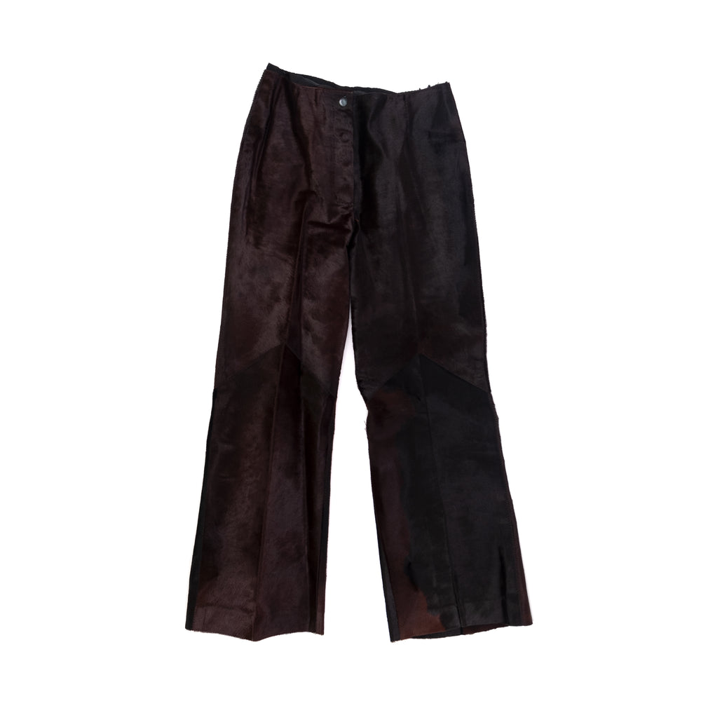 COWHIDE LEATHER FLARES