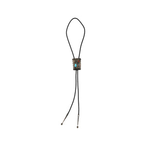 
                  
                    Load image into Gallery viewer, CORAL AND TURQOUISE BOLO TIE
                  
                