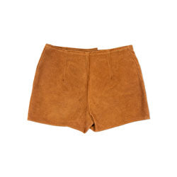 
                  
                    Load image into Gallery viewer, BROWN SUEDE SHORTS W/POCKETS
                  
                